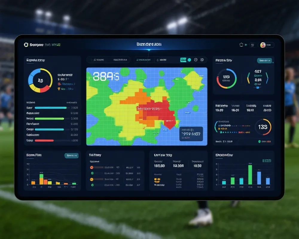 高级体育数据仪表盘